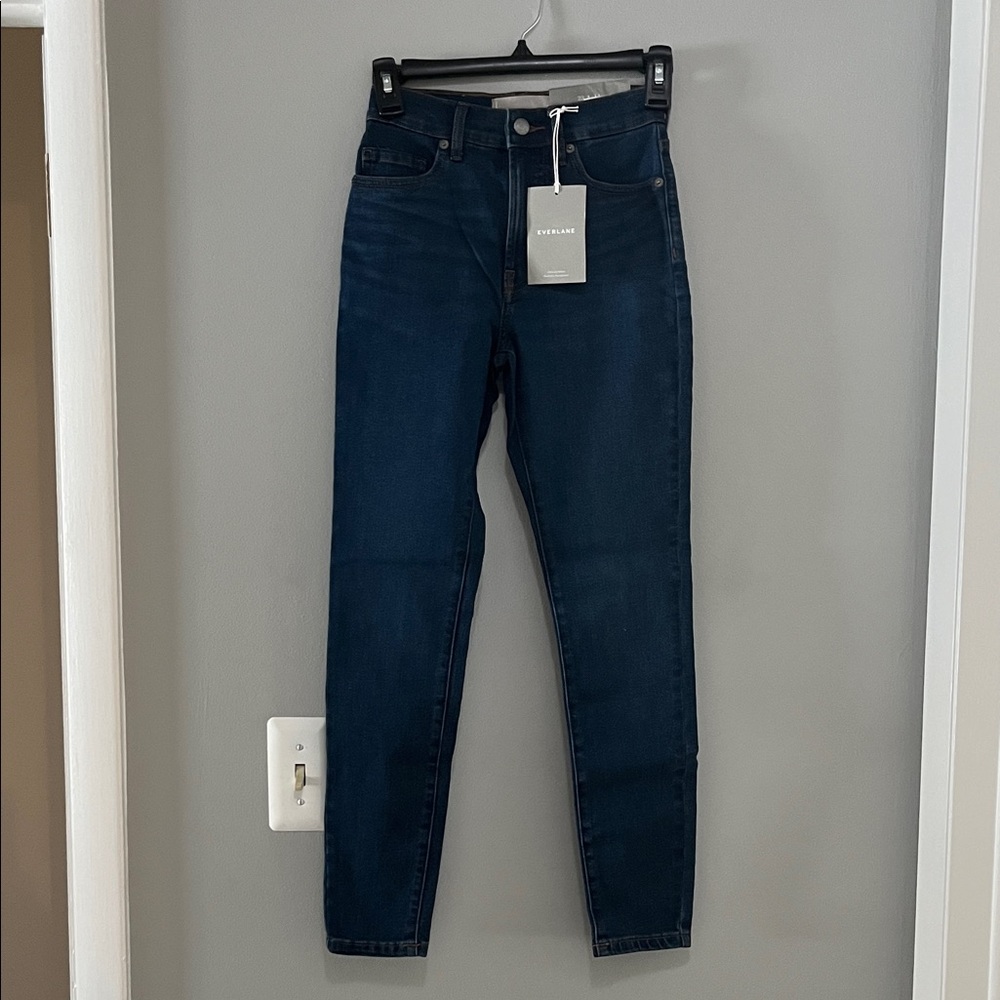 NWT Everlane Ankle High Rise Skinny Jeans